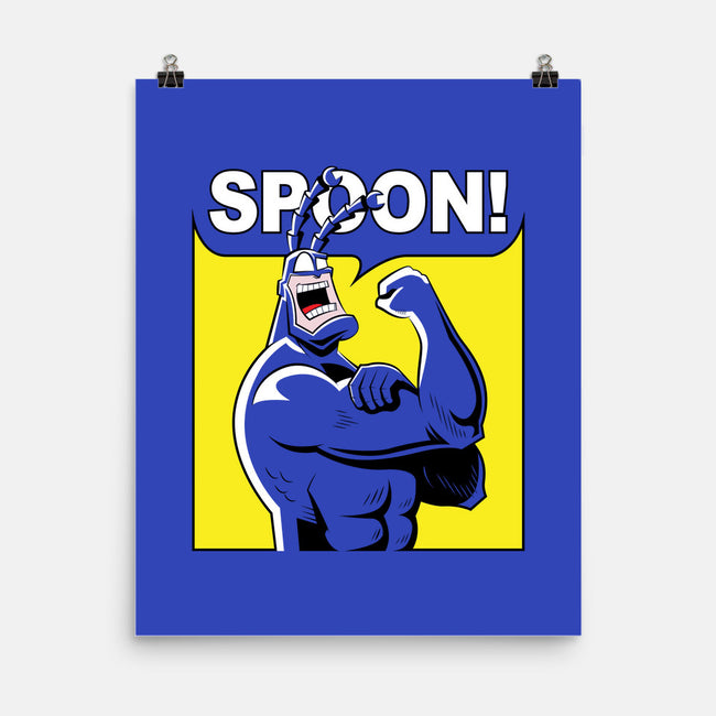 Spoon!-none matte poster-mattsinorart