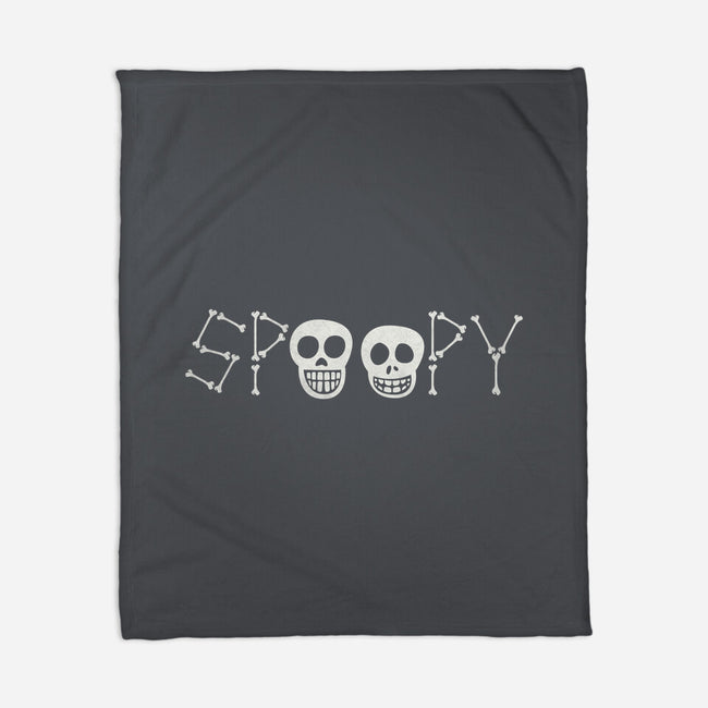 Spoopy-none fleece blanket-Beware_1984