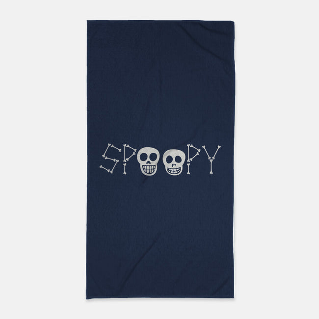 Spoopy-none beach towel-Beware_1984