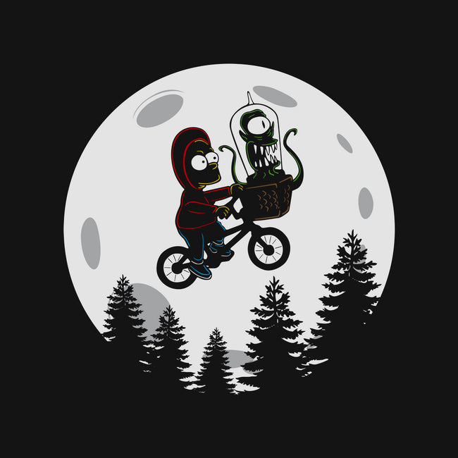 Springfield Moon-none fleece blanket-Melonseta