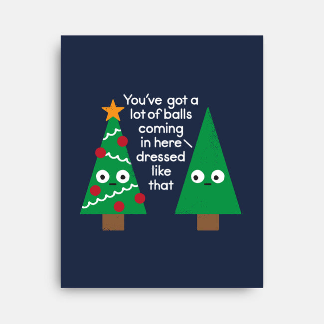 Spruced Up-none stretched canvas-David Olenick