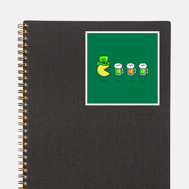 St. Pac's Day-none glossy sticker-krisren28
