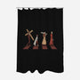 Stampede-none polyester shower curtain-adho1982
