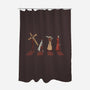 Stampede-none polyester shower curtain-adho1982