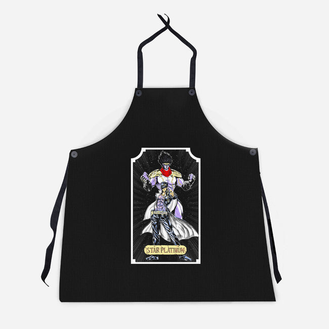 Star Platinum-unisex kitchen apron-Coinbox Tees