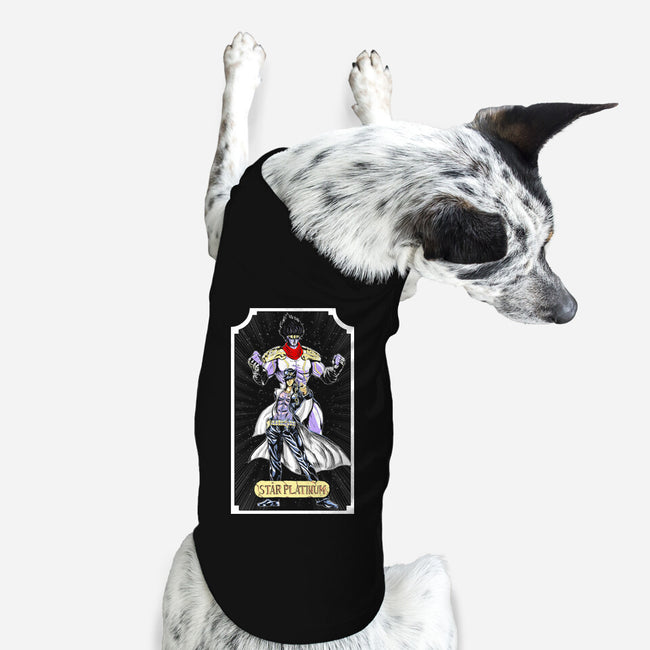 Star Platinum-dog basic pet tank-Coinbox Tees