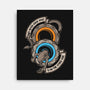 Star Portals-none stretched canvas-Letter_Q