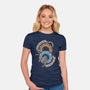Star Portals-womens fitted tee-Letter_Q