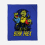 Star T-Rex-none fleece blanket-Captain Ribman