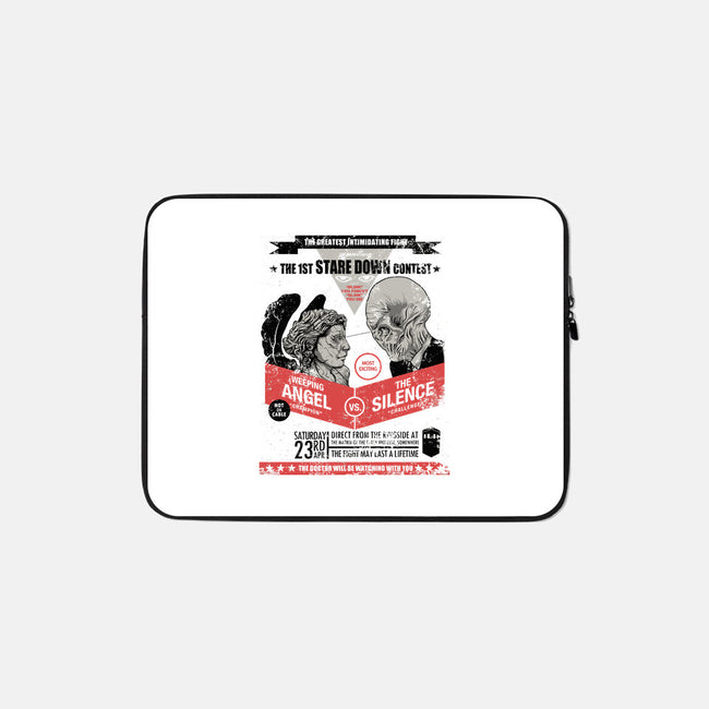 Stare Down Contest-none zippered laptop sleeve-zerobriant