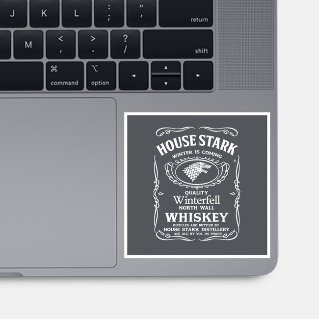 Stark Whiskey-none glossy sticker-Melonseta