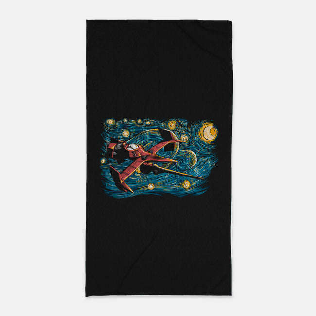 Starry Bebop-none beach towel-ddjvigo