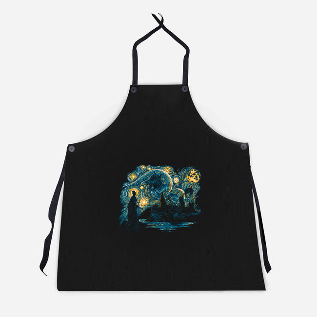 Starry Dementors-unisex kitchen apron-ddjvigo