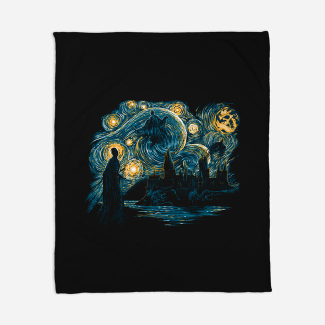 Starry Dementors-none fleece blanket-ddjvigo