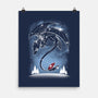 Starry Dragon Sky-none matte poster-ChocolateRaisinFury