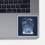 Starry Dragon Sky-none glossy sticker-ChocolateRaisinFury