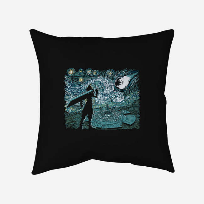 Starry Fantasy-none removable cover w insert throw pillow-ddjvigo