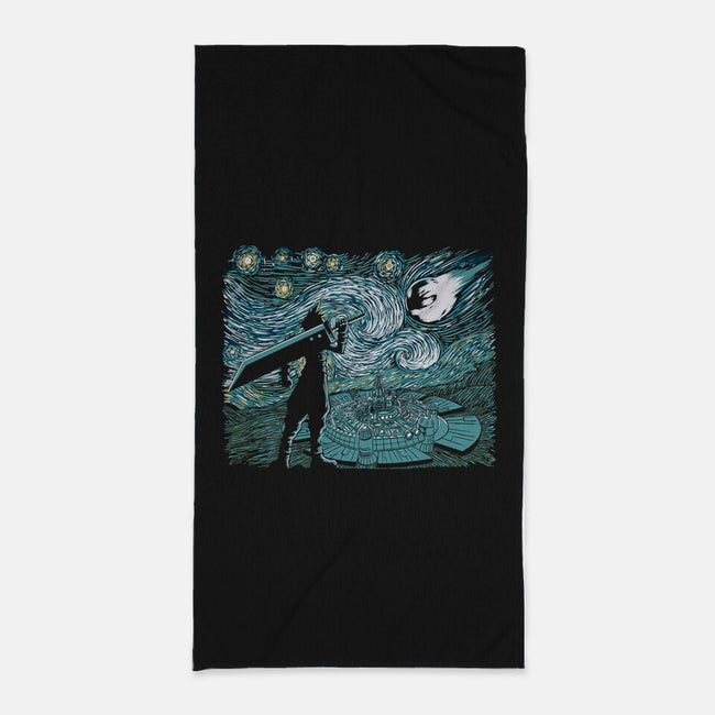 Starry Fantasy-none beach towel-ddjvigo