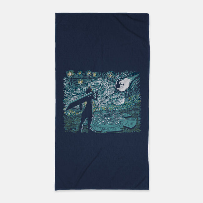 Starry Fantasy-none beach towel-ddjvigo