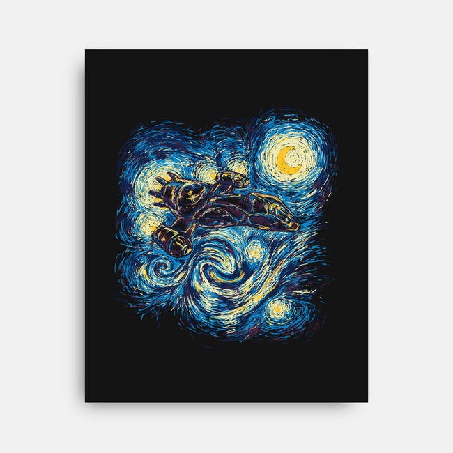 Starry Flight-none stretched canvas-girardin27