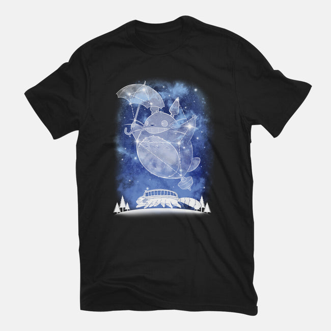 Starry Neighbour-unisex basic tee-ChocolateRaisinFury