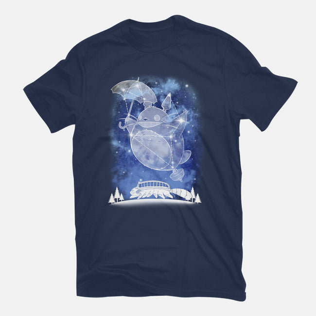 Starry Neighbour-unisex basic tee-ChocolateRaisinFury