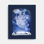 Starry Neighbour-none stretched canvas-ChocolateRaisinFury
