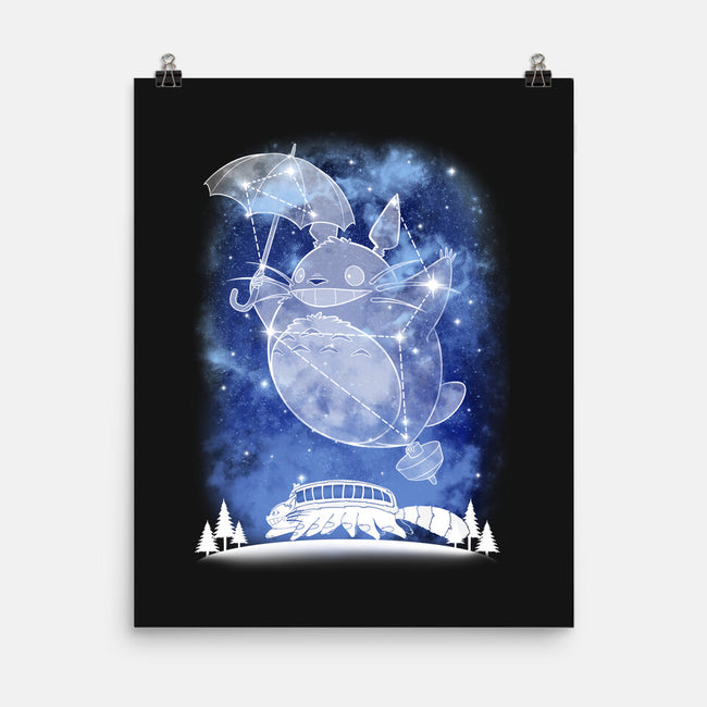 Starry Neighbour-none matte poster-ChocolateRaisinFury