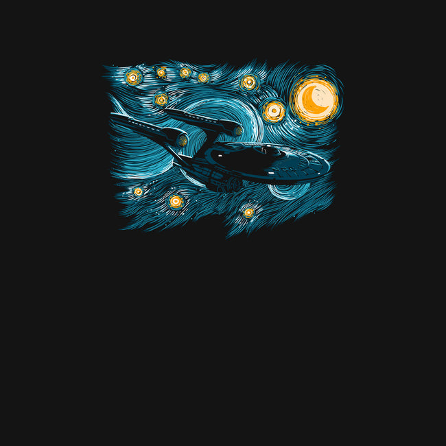 Starry Trek-none glossy sticker-ddjvigo