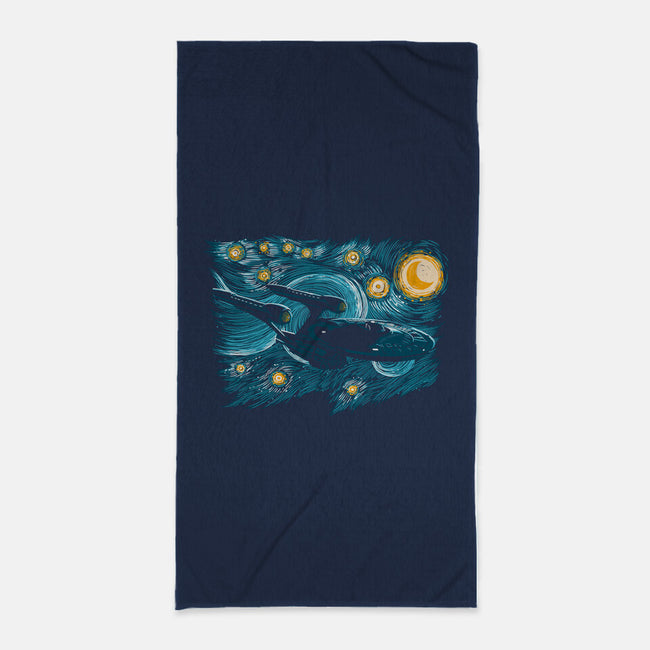 Starry Trek-none beach towel-ddjvigo