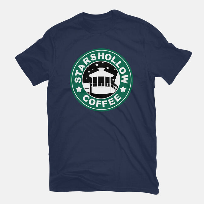 Stars Coffee-womens fitted tee-nayawei