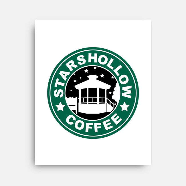 Stars Coffee-none stretched canvas-nayawei