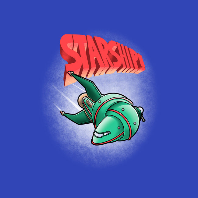 Starship-none polyester shower curtain-trheewood