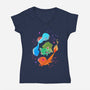 Starters-womens v-neck tee-tinysnails