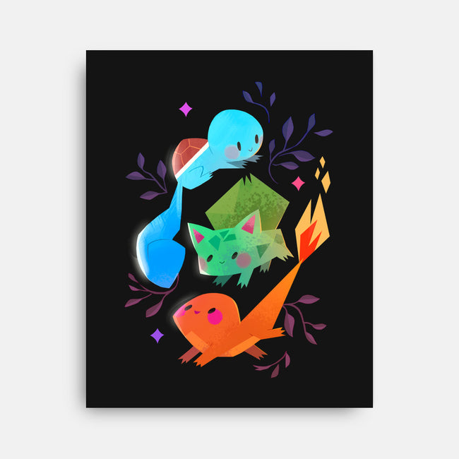 Starters-none stretched canvas-tinysnails