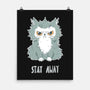 Stay Away-none matte poster-freeminds