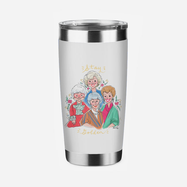 Stay Golden!-none stainless steel tumbler drinkware-asiadraws