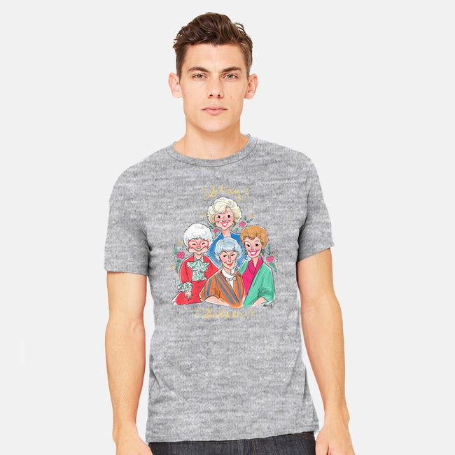 Stay Golden!-mens heavyweight tee-asiadraws