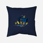 Stealing Time Again-none non-removable cover w insert throw pillow-onebluebird