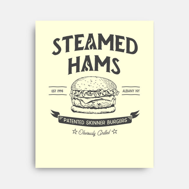 Steamed Hams-none stretched canvas-jamesbattershill