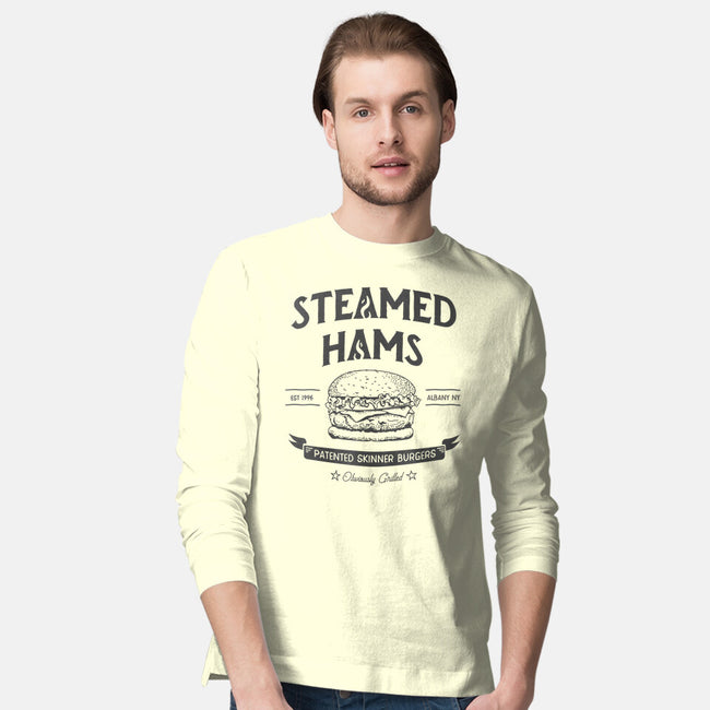 Steamed Hams-mens long sleeved tee-jamesbattershill