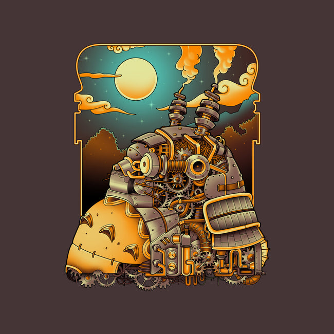 Steampunk Neighbor-none glossy sticker-batang 9tees