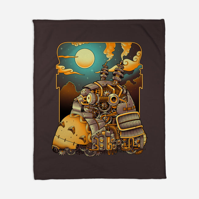 Steampunk Neighbor-none fleece blanket-batang 9tees