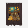 Steampunk Neighbor-none polyester shower curtain-batang 9tees