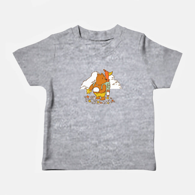 Storybook Friends-baby basic tee-Jaime Ugarte