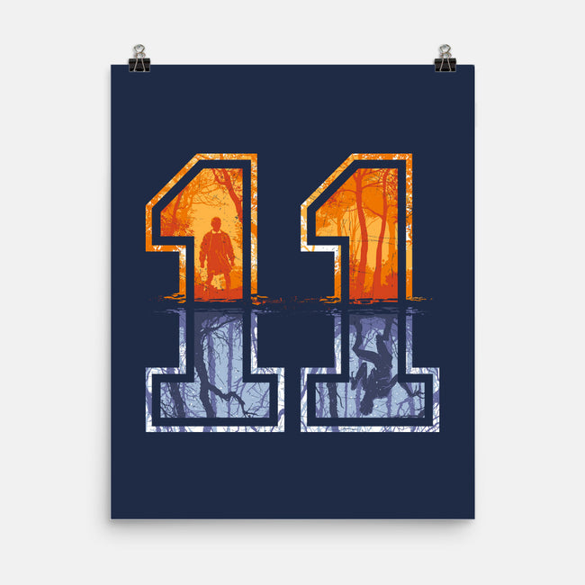 Strange 11-none matte poster-DJKopet