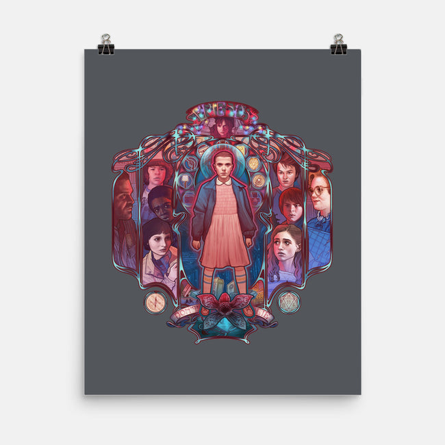 Stranger Nouveau-none matte poster-MeganLara