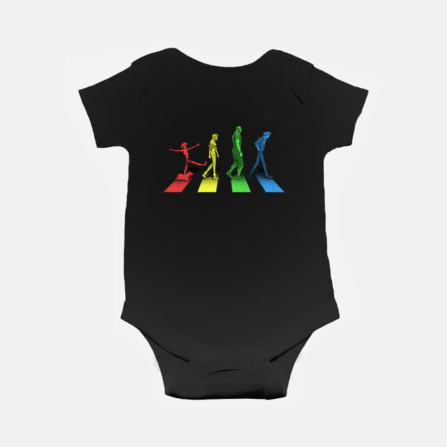 Stray Dog Strut-baby basic onesie-adho1982