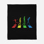 Stray Dog Strut-none fleece blanket-adho1982