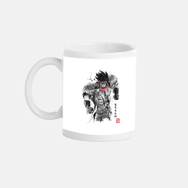 Strength, Speed and Precision-none glossy mug-DrMonekers